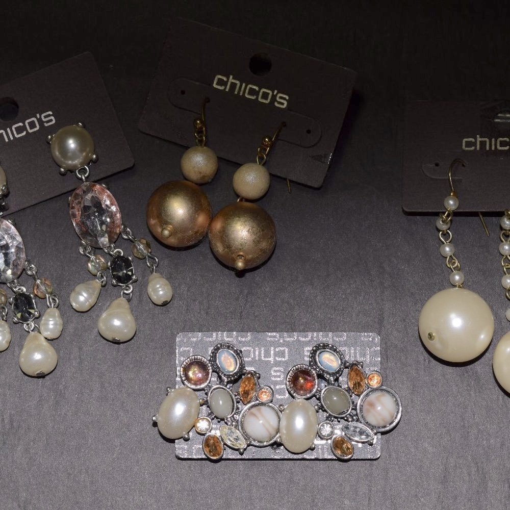 COPY - CHICOS Earrings. Lot Of 4